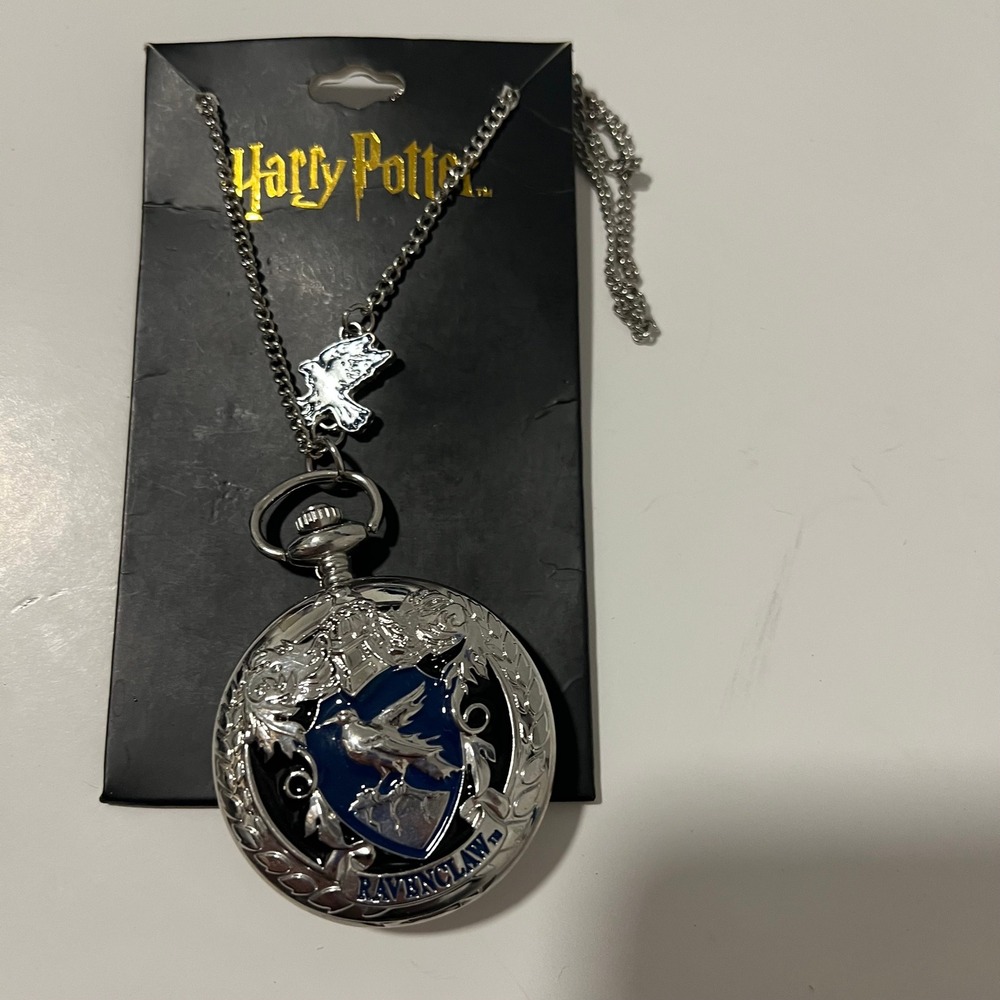 Harry Potter Ravenclaw Pocket Watch Necklace Bioworld Loot Crate 2018 untested